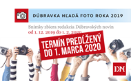 Dúbravka hľadá foto roka 2019